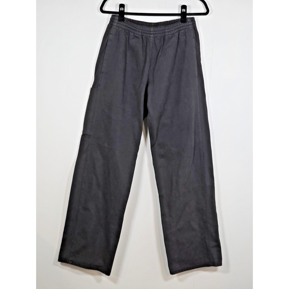 YZY Yeezy Gap H12 Sateen Mens Cargo Pants Black Size Small Casual